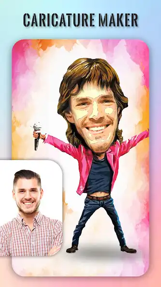 Play Caricature Photo Editor : Funny Cartoon Photo App as an online game Caricature Photo Editor : Funny Cartoon Photo App with UptoPlay
