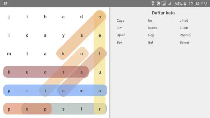 Play Cari Kata Nusantara
