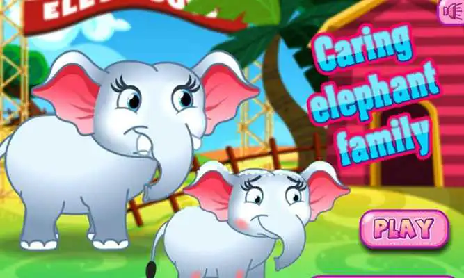 Play Caring Elephant Family