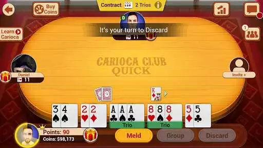 Play Carioca Club: Loba by makers of Ludo Club  and enjoy Carioca Club: Loba by makers of Ludo Club with UptoPlay