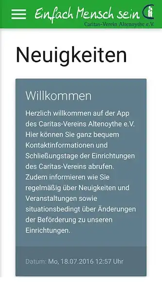 Play Caritas-Verein  and enjoy Caritas-Verein with UptoPlay