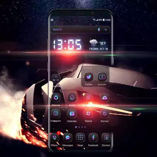 Free play online Car launcher theme &wallpaper  APK