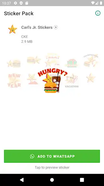 Play Carls Jr. Stickers as an online game Carls Jr. Stickers with UptoPlay