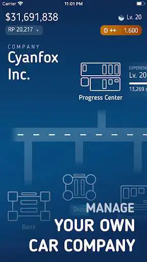 Play Car Manufacturer Tycoon as an online game Car Manufacturer Tycoon with UptoPlay