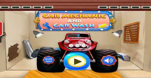 Play Car Mechanic And Car Wash Game