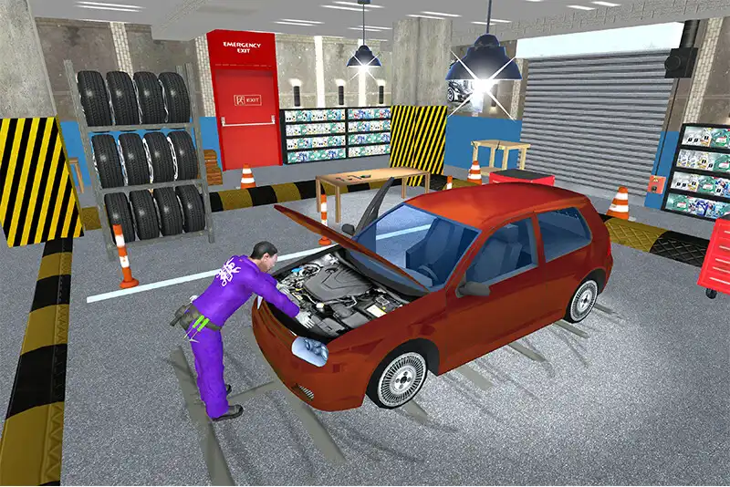 Play Car Mechanic Robot Workshop  and enjoy Car Mechanic Robot Workshop with UptoPlay