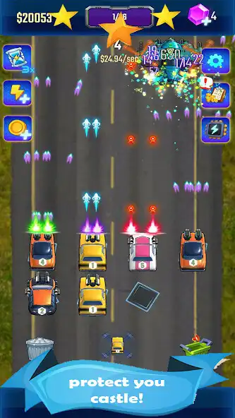 Play Car Merge  Shoot Defense  and enjoy Car Merge  Shoot Defense with UptoPlay