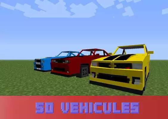 Play Car mod for  MCPE 2017 Edition