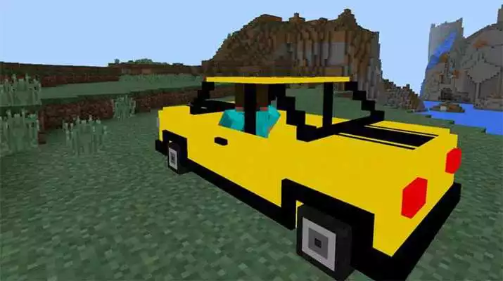 Play Car mod for  MCPE 2017 Edition