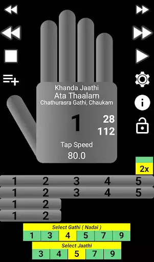 Play Carnatic Thaalam Robot as an online game Carnatic Thaalam Robot with UptoPlay