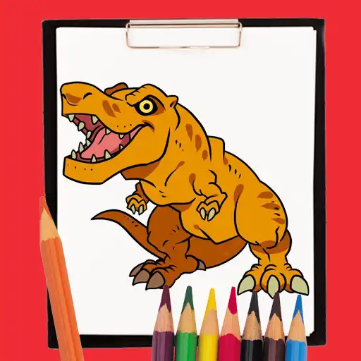 Play Carnivore Dino Coloring Book APK