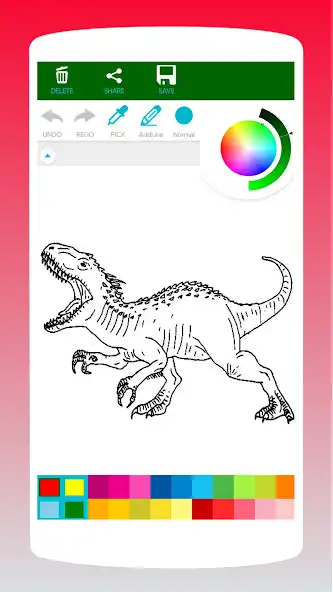 Play Carnivore Dino Coloring Book  and enjoy Carnivore Dino Coloring Book with UptoPlay