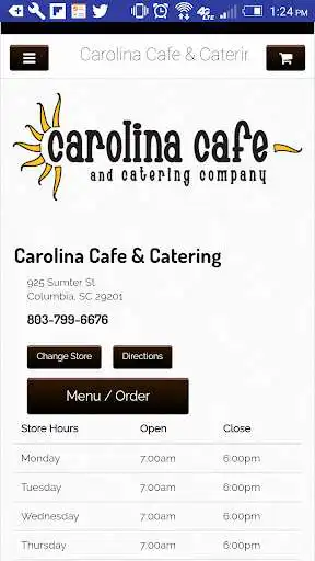 Play Carolina Cafe  Catering