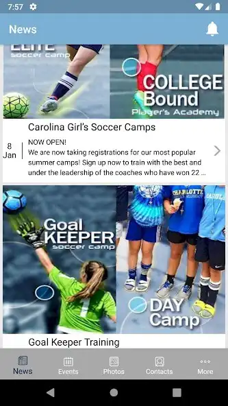 Play Carolina Girls Soccer Camp  and enjoy Carolina Girls Soccer Camp with UptoPlay