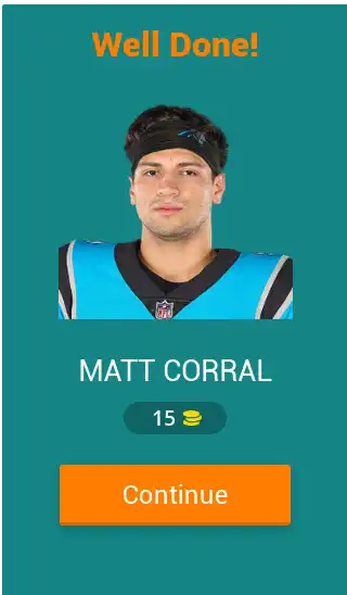 Play Carolina Panthers - Football Q as an online game Carolina Panthers - Football Q with UptoPlay