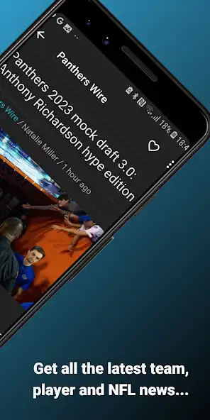 Play Carolina Panthers News App as an online game Carolina Panthers News App with UptoPlay
