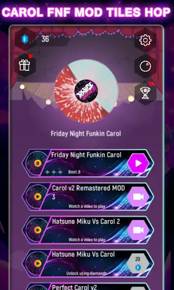 Play Carol Whitty FNF Mod Tiles Hop  and enjoy Carol Whitty FNF Mod Tiles Hop with UptoPlay