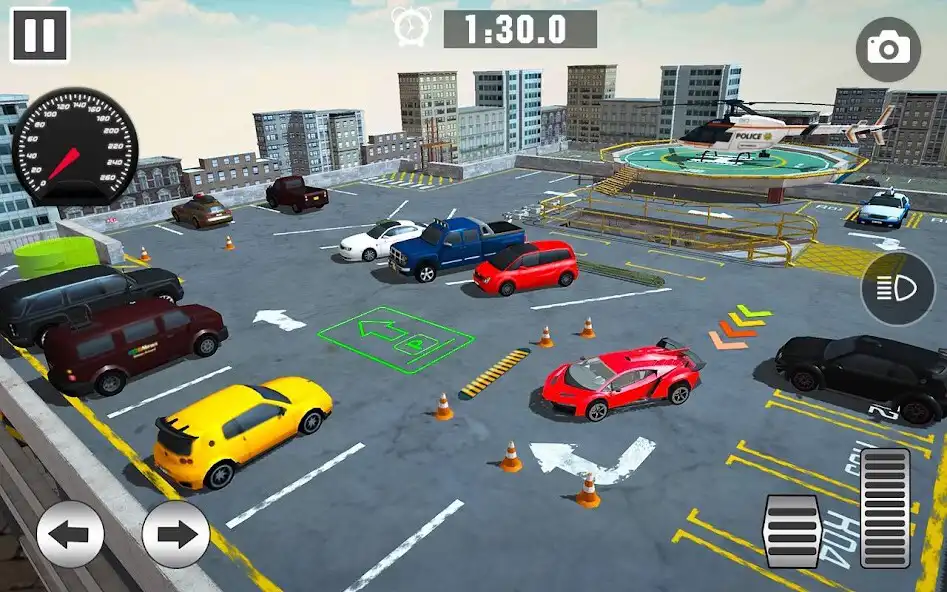 Play Car Parking 3D - Car Games 3D as an online game Car Parking 3D - Car Games 3D with UptoPlay
