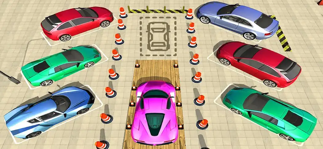 Play Car Parking 3D: Car Games as an online game Car Parking 3D: Car Games with UptoPlay