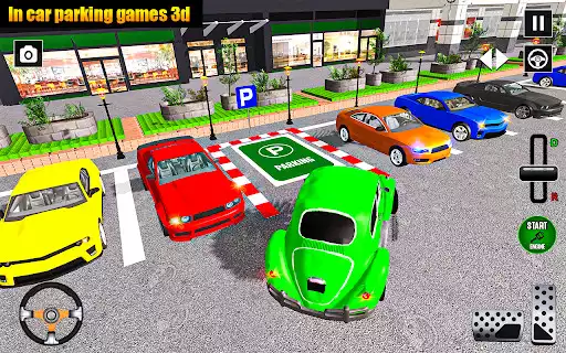 Play Car Parking-Car Driving Game as an online game Car Parking-Car Driving Game with UptoPlay