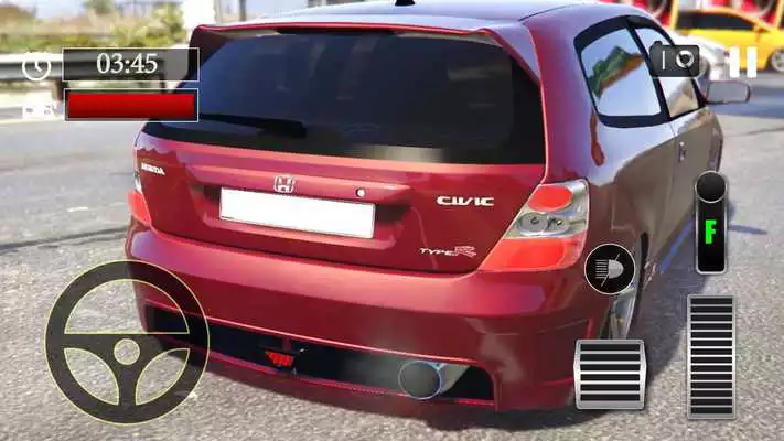 Play Car Parking Honda Civic Type-R Simulator Play Car Parking Honda Civic Type-R Simulator