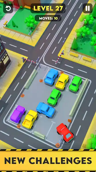 Play Car Parking Jam Traffic Puzzle as an online game Car Parking Jam Traffic Puzzle with UptoPlay