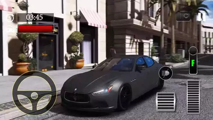 Play Car Parking Maserati Ghibli S Simulator