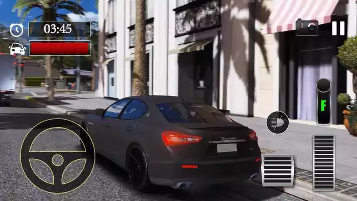 Play Car Parking Maserati Ghibli S Simulator