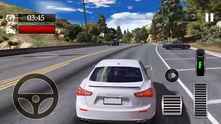 Play Car Parking Maserati Ghibli S Simulator