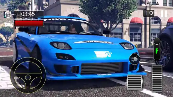 Play Car Parking Mazda RX7 Simulator