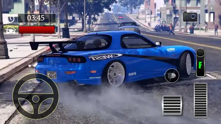 Play Car Parking Mazda RX7 Simulator