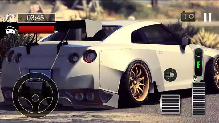 Play Car Parking Nissan Gtr Simulator