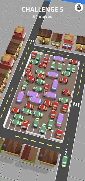 Грайте в Car Parking: Traffic Jam 3D як онлайн-гру Car Parking: Traffic Jam 3D з UptoPlay