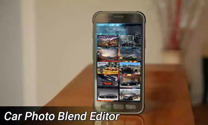 Play Car Photo Blend Editor