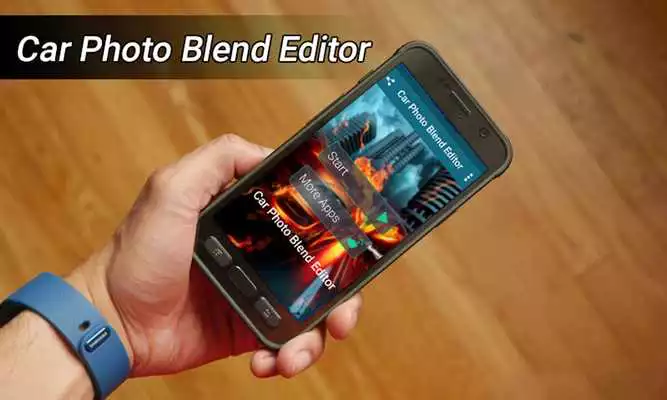 Play Car Photo Blend Editor