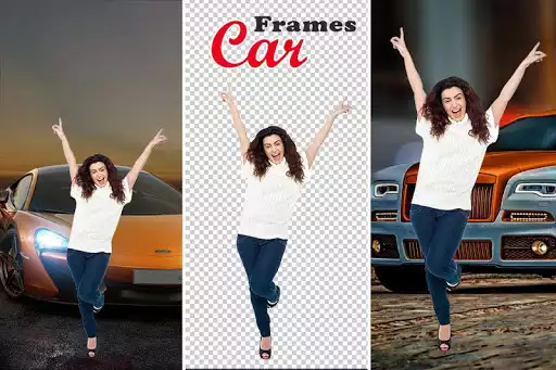 Play Car Photo Frame : Cut Cam Editor as an online game Car Photo Frame : Cut Cam Editor with UptoPlay