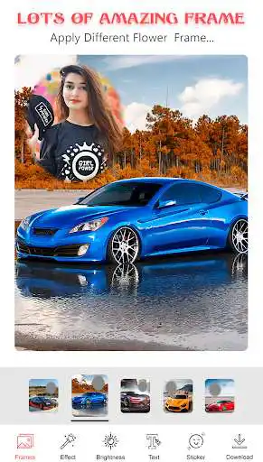 Play Car Photo Frame