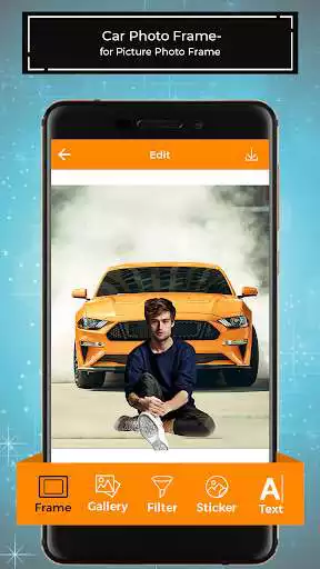 Play Car Photo Frames for Pictures - PhotoEditor as an online game Car Photo Frames for Pictures - PhotoEditor with UptoPlay