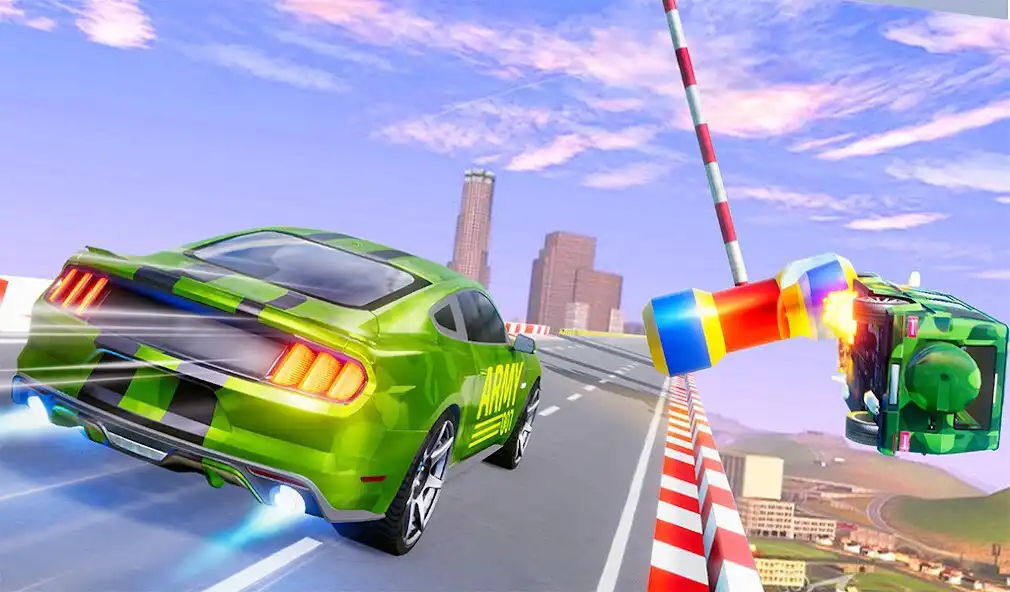 Play Car Race 3D: GT Mega Racing as an online game Car Race 3D: GT Mega Racing with UptoPlay