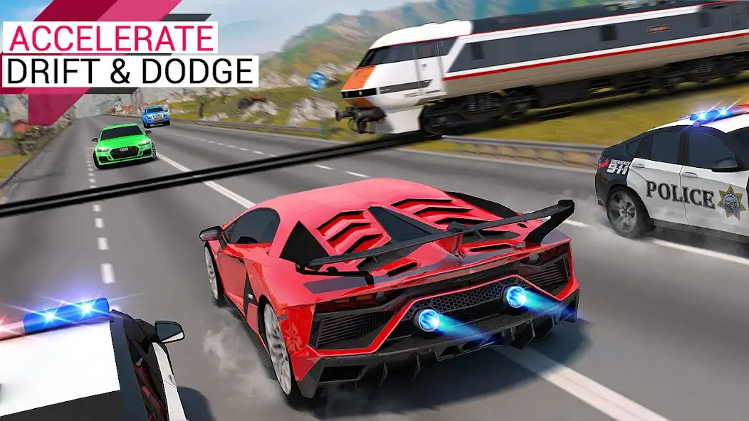 Play Car Racing 3D Road Racing Game as an online game Car Racing 3D Road Racing Game with UptoPlay