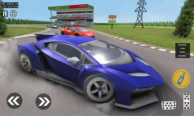 Play Car Racing Champion 2021: 3D Car Driving Simulator as an online game Car Racing Champion 2021: 3D Car Driving Simulator with UptoPlay