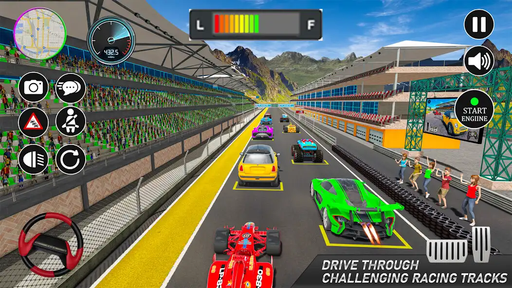 Play Car Racing Games Offline 2023 as an online game Car Racing Games Offline 2023 with UptoPlay