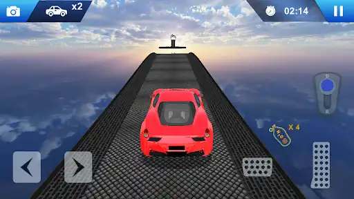 Play Car Racing On Impossible Track as an online game Car Racing On Impossible Track with UptoPlay