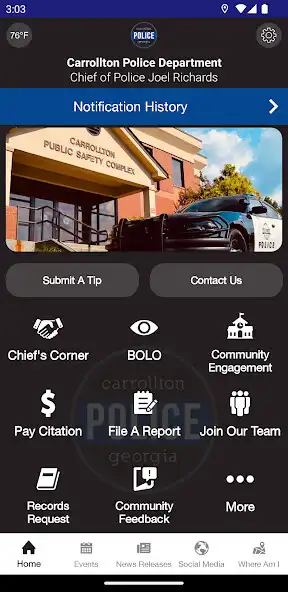 Play Carrollton Police Dept, GA  and enjoy Carrollton Police Dept, GA with UptoPlay