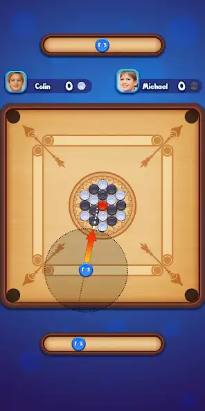 Play Carrom Board - Caroms Game 3D  and enjoy Carrom Board - Caroms Game 3D with UptoPlay