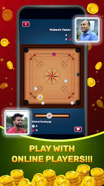 Play Carrom Board Club - Play Online Pool Friends Game as an online game Carrom Board Club - Play Online Pool Friends Game with UptoPlay