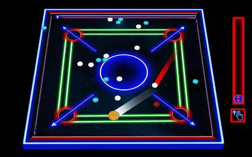 Play Carrom Board Game as an online game Carrom Board Game with UptoPlay