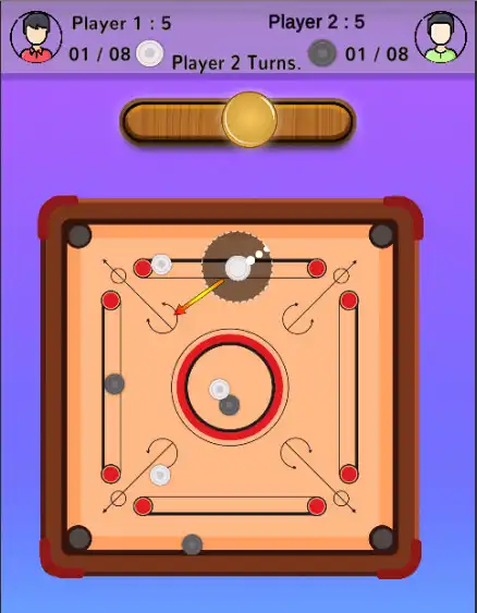 Play Carrom Board Royal  and enjoy Carrom Board Royal with UptoPlay