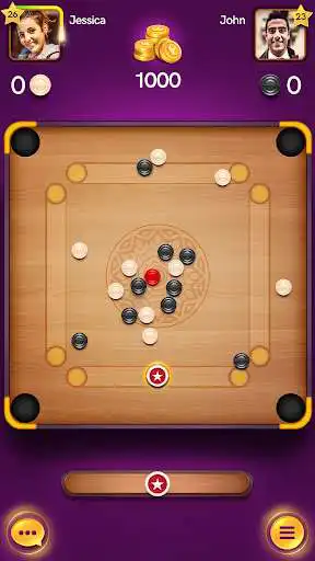 Play Carrom Pool: Disc Game as an online game Carrom Pool: Disc Game with UptoPlay