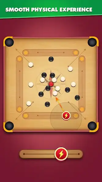 Play Carrom Pool : Lucky To Win as an online game Carrom Pool : Lucky To Win with UptoPlay